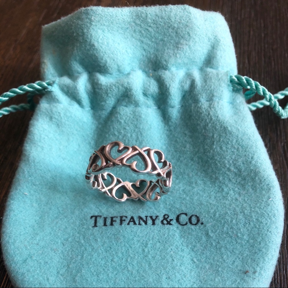 Tiffany & Co Paloma Picasso Loving Heart Ring 7